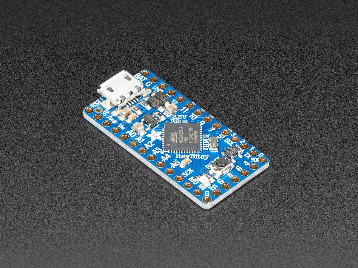 Adafruit ItsyBitsy 32u4 - 3V 8MHz - The Pi Hut