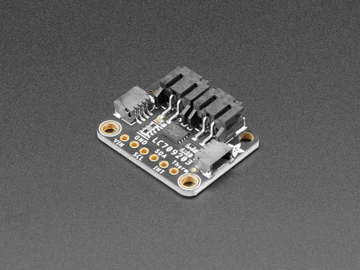 Adafruit LC709203F LiPoly / LiIon Fuel Gauge and Battery Monitor - The Pi Hut