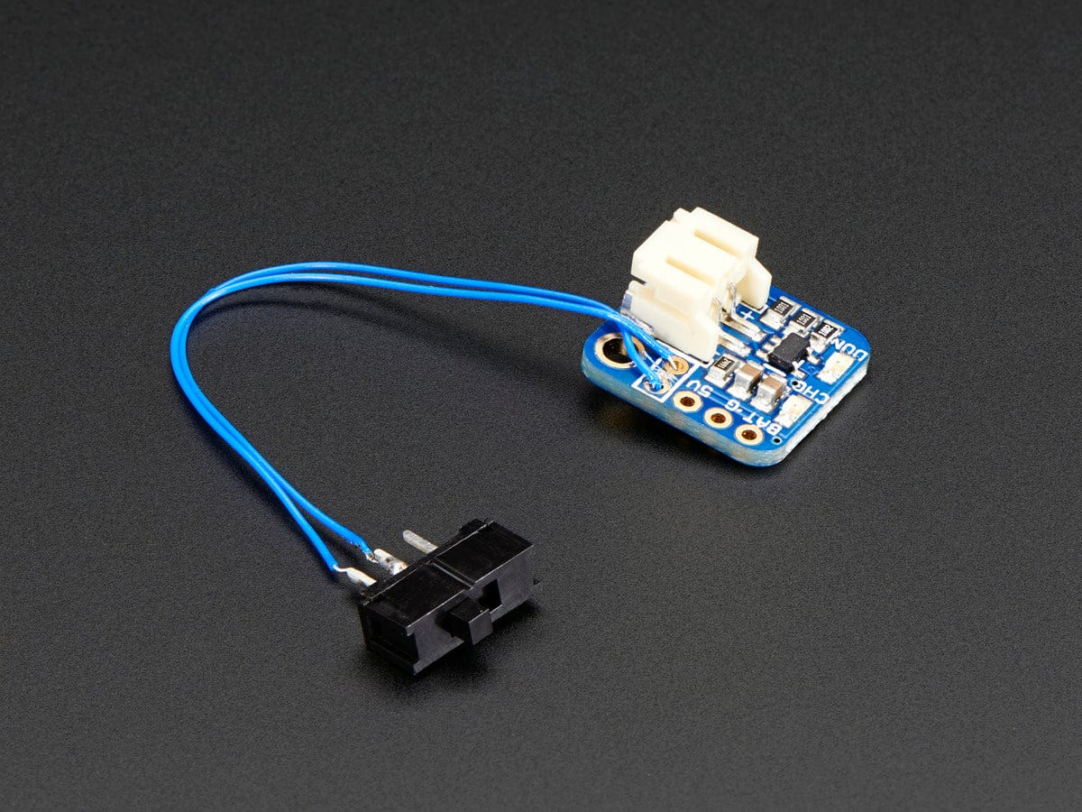 Adafruit LiIon/LiPoly Backpack Add-On for Pro Trinket/ItsyBitsy - The Pi Hut