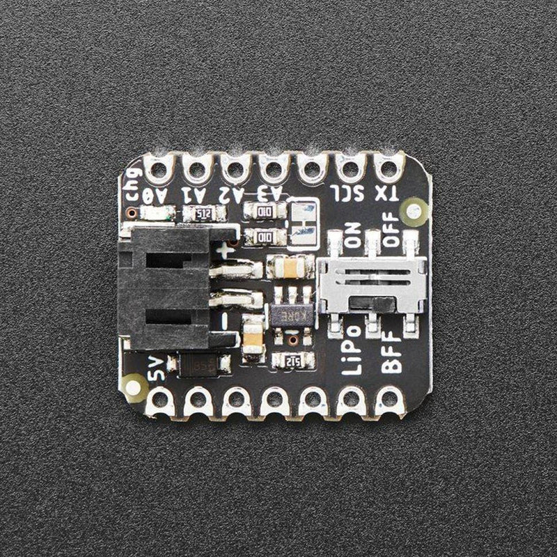 Adafruit LiIon or LiPoly Charger BFF Add-on for QT Py - The Pi Hut