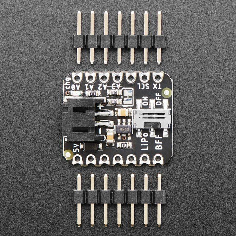 Adafruit LiIon or LiPoly Charger BFF Add-on for QT Py - The Pi Hut