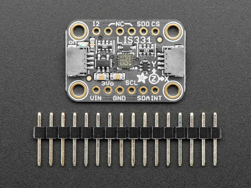 Adafruit LIS331 Triple-Axis Wide-Range ±24g Accelerometer (STEMMA QT ...