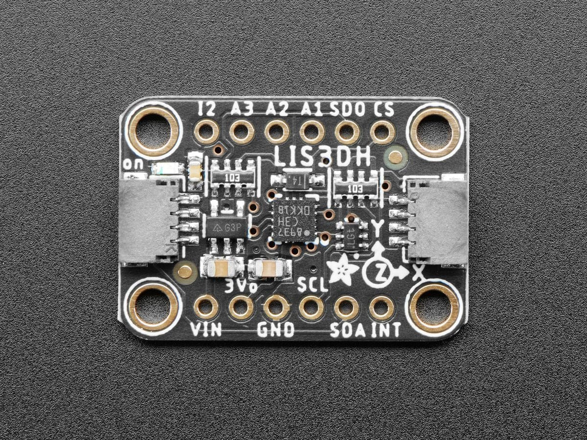 Adafruit LIS3DH Triple-Axis Accelerometer (+-2g/4g/8g/16g) - The Pi Hut