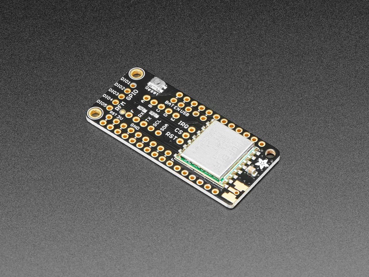 Adafruit LoRa Radio FeatherWing - RFM95W 900 MHz - The Pi Hut