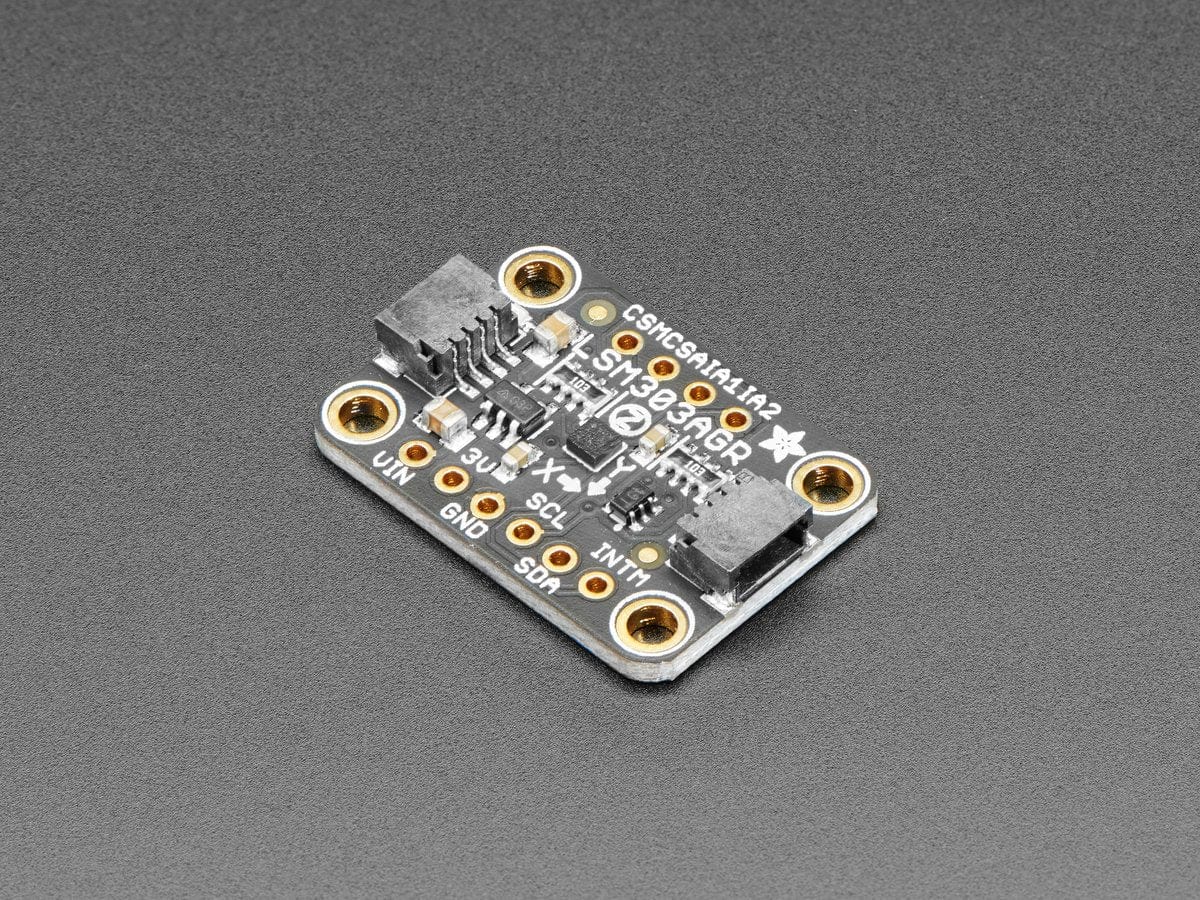 Adafruit LSM303AGR Accelerometer Magnetometer - STEMMA QT Qwiic - The Pi Hut