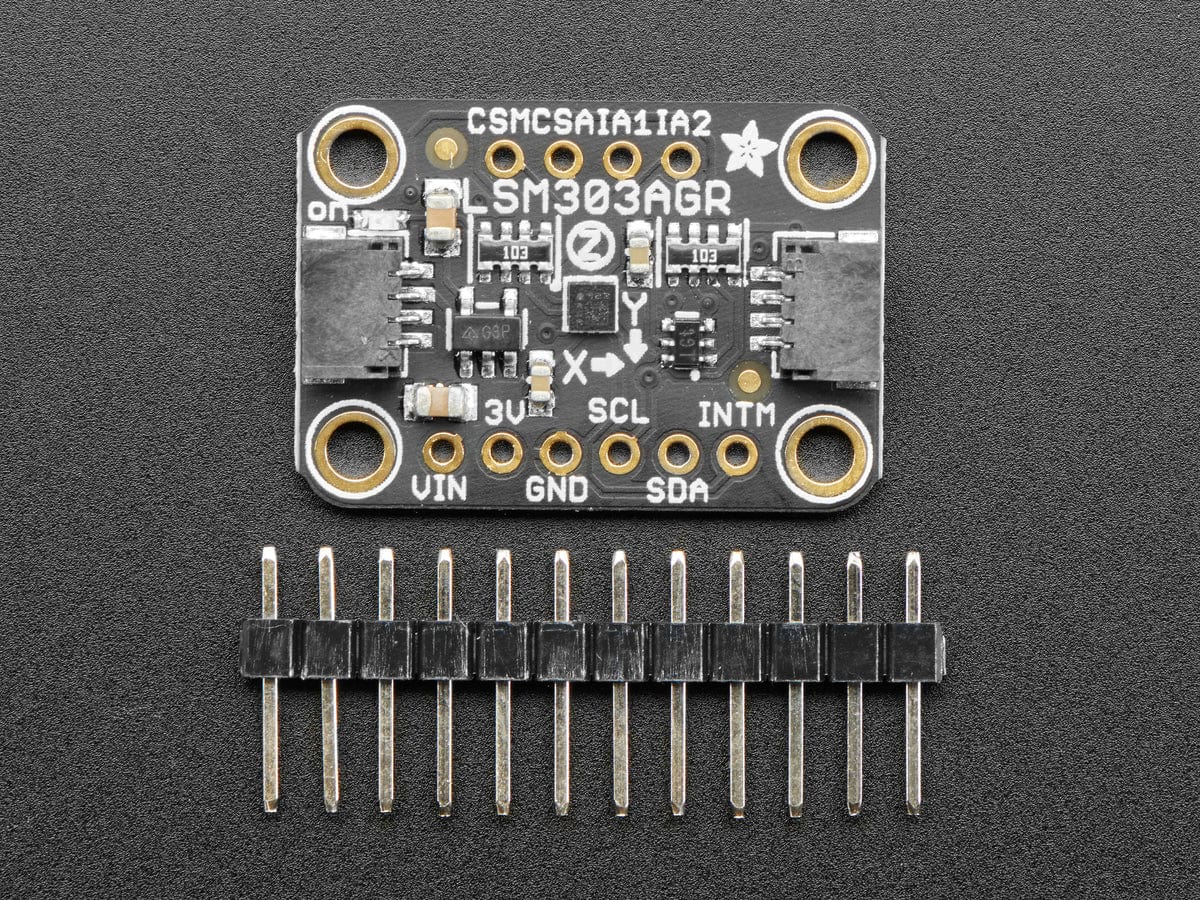 Adafruit LSM303AGR Accelerometer Magnetometer - STEMMA QT Qwiic - The Pi Hut