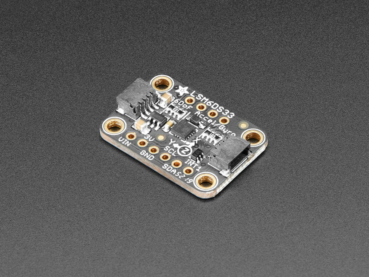 Adafruit LSM6DS33 6-DoF Accel + Gyro IMU - The Pi Hut