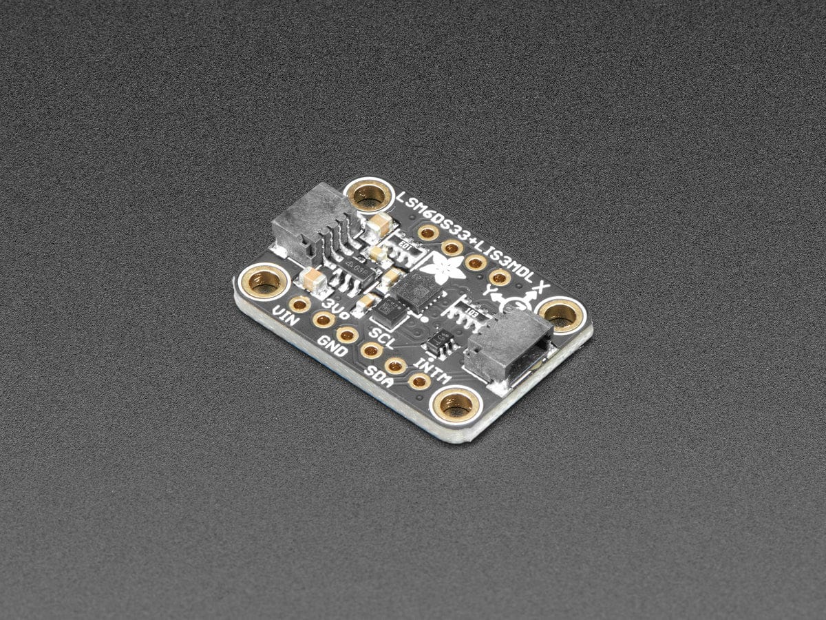Adafruit LSM6DS33 + LIS3MDL - 9 DoF IMU with Accel / Gyro / Mag - The Pi Hut