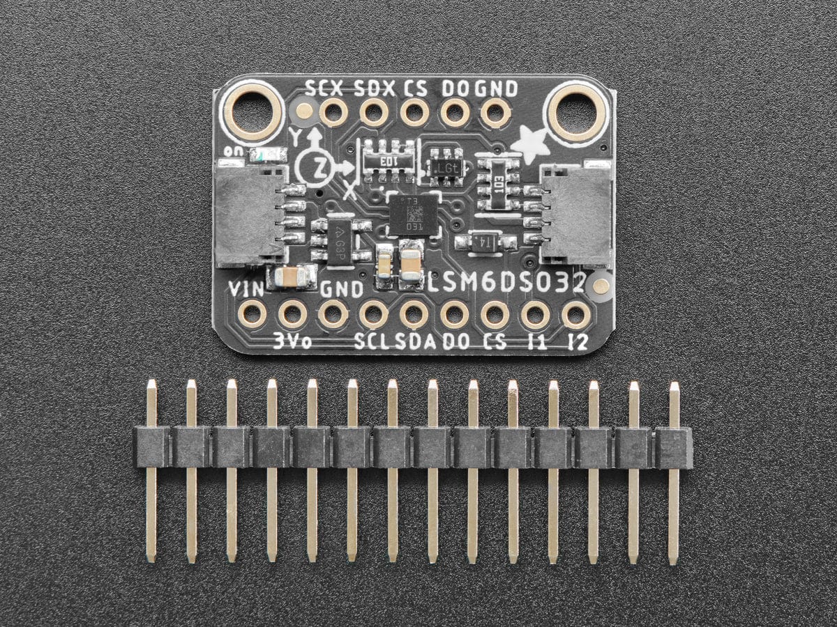 Adafruit LSM6DSO32 6-DoF Accelerometer and Gyroscope - The Pi Hut