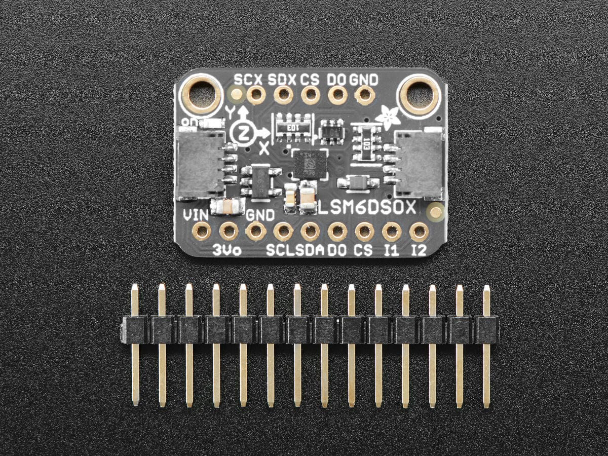 Adafruit LSM6DSOX 6 DoF Accelerometer and Gyroscope - The Pi Hut