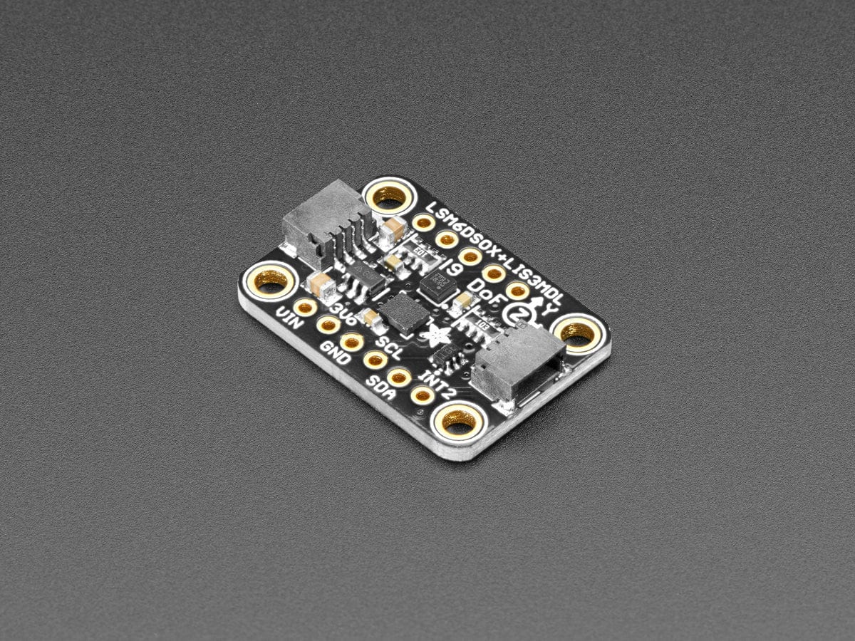 Adafruit LSM6DSOX + LIS3MDL - Precision 9 DoF IMU - The Pi Hut