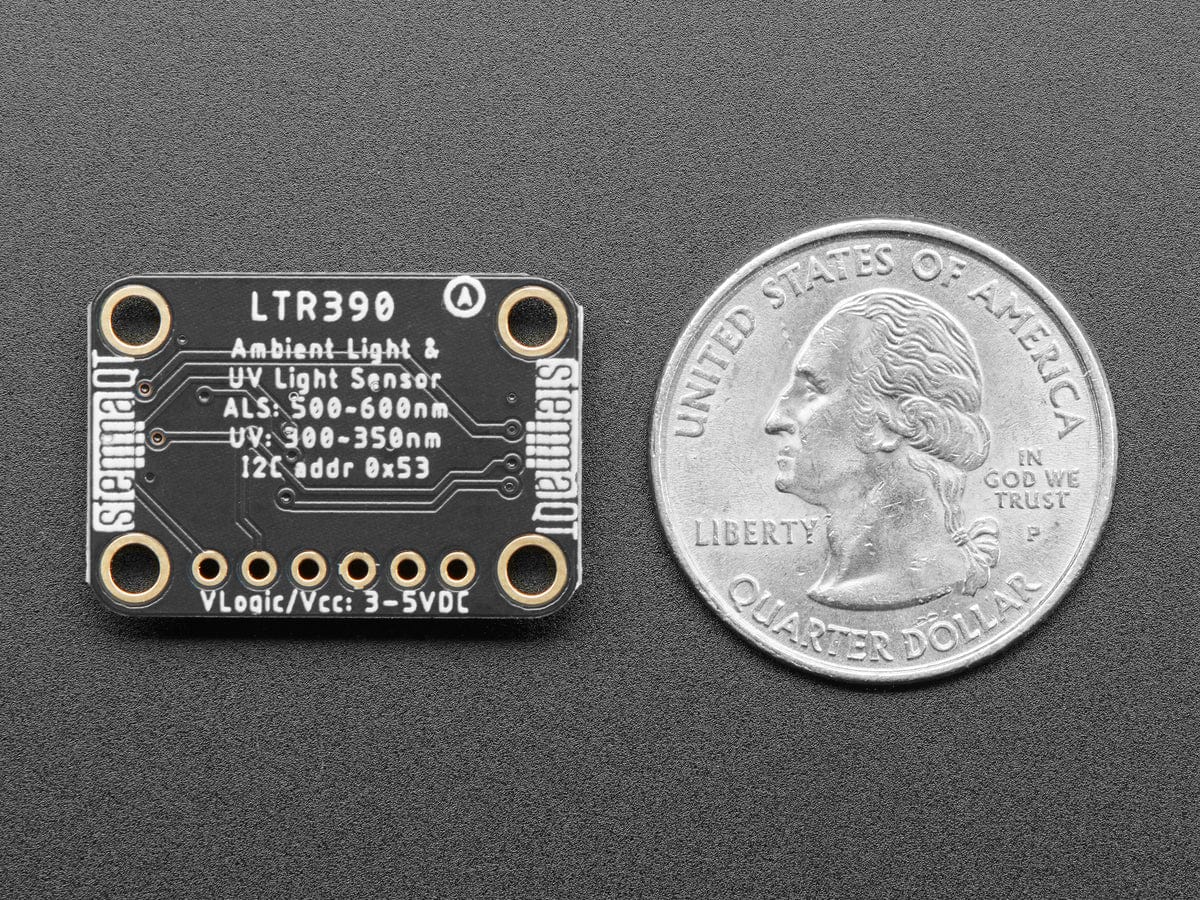 Adafruit LTR390 UV Light Sensor - STEMMA QT / Qwiic - The Pi Hut