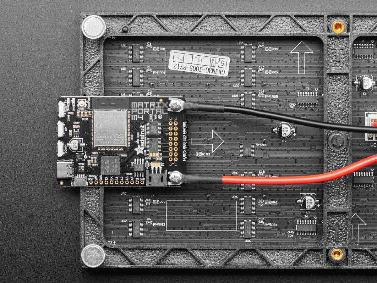 Adafruit Matrix Portal - CircuitPython Powered Internet Display - The Pi Hut