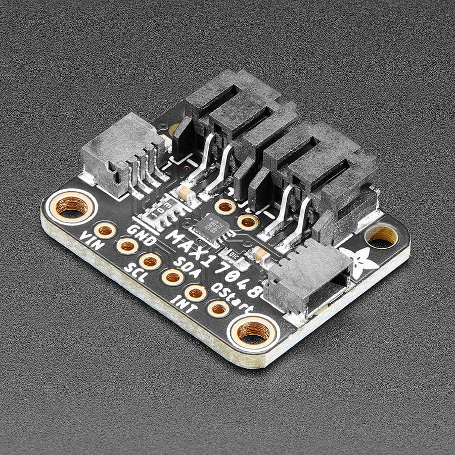 Adafruit MAX17048 LiPoly / LiIon Fuel Gauge and Battery Monitor - STEMMA JST PH & QT / Qwiic - The Pi Hut