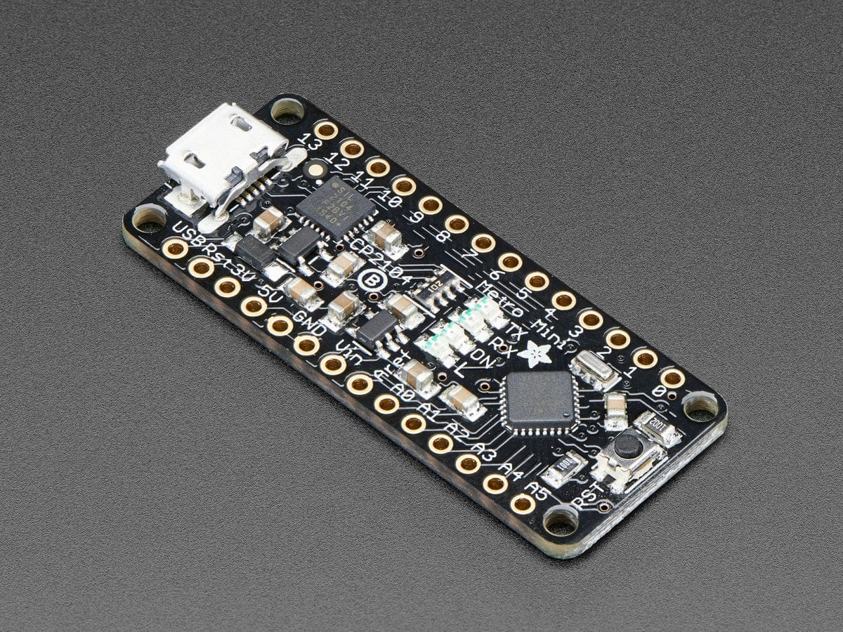 Adafruit Metro Mini 328 - Arduino-Compatible - 5V 16MHz - The Pi Hut