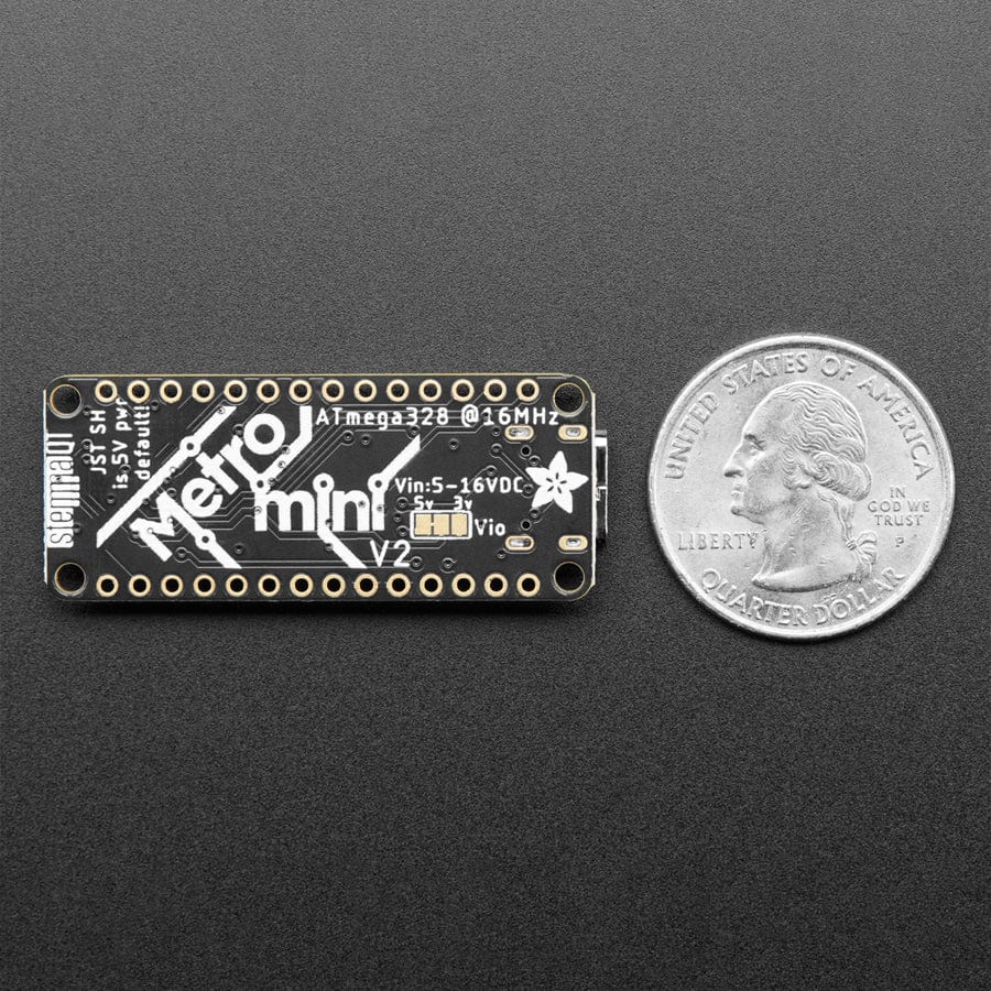 Adafruit Metro Mini 328 V2 - Arduino-Compatible - 5V 16MHz - STEMMA QT / Qwiic - The Pi Hut