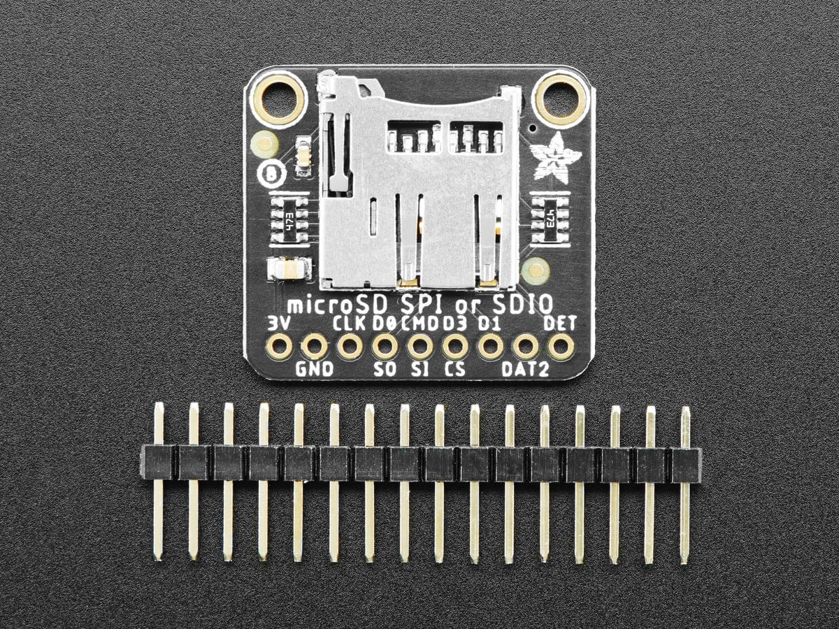 Adafruit Micro SD SPI or SDIO Card Breakout Board - 3V ONLY! - The Pi Hut