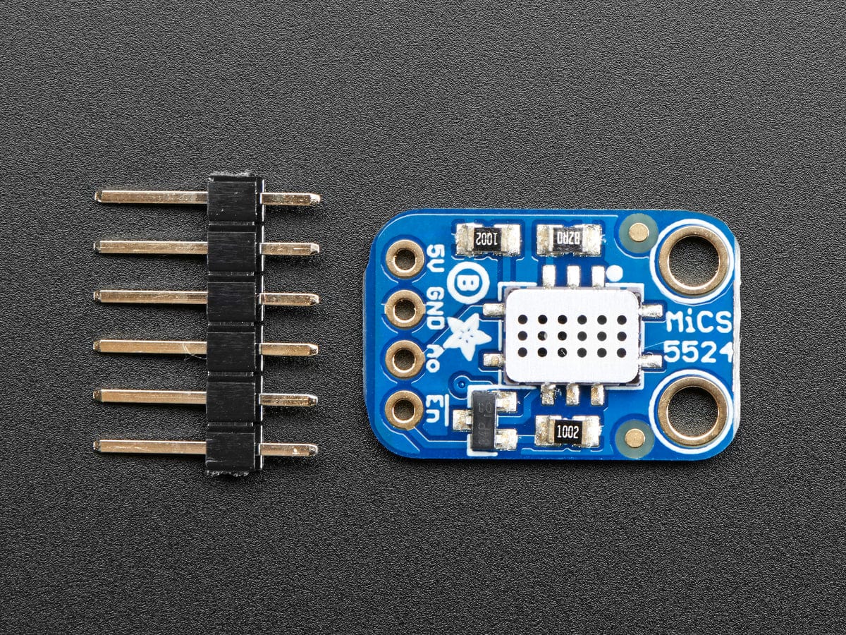 Adafruit MiCS5524 CO, Alcohol and VOC Gas Sensor Breakout - The Pi Hut