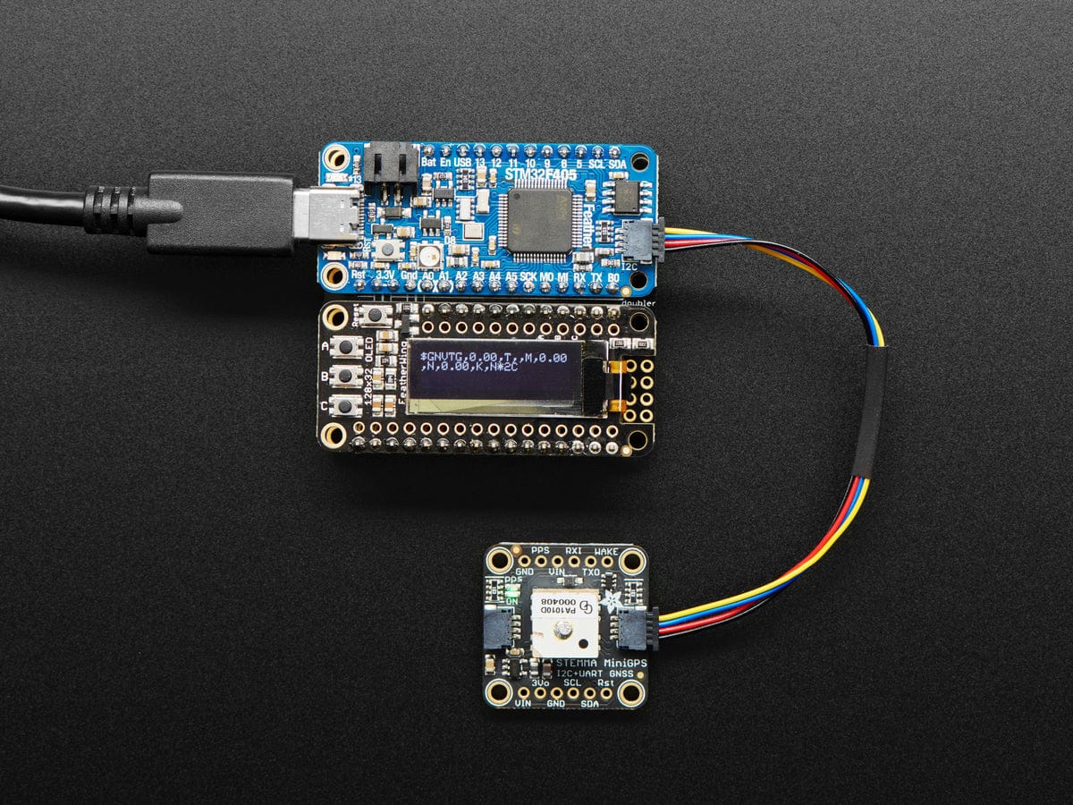 Adafruit Mini GPS PA1010D - UART and I2C - STEMMA QT - The Pi Hut