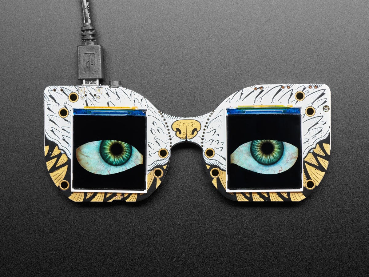 Adafruit MONSTER M4SK - DIY Electronic Eyes Mask - The Pi Hut