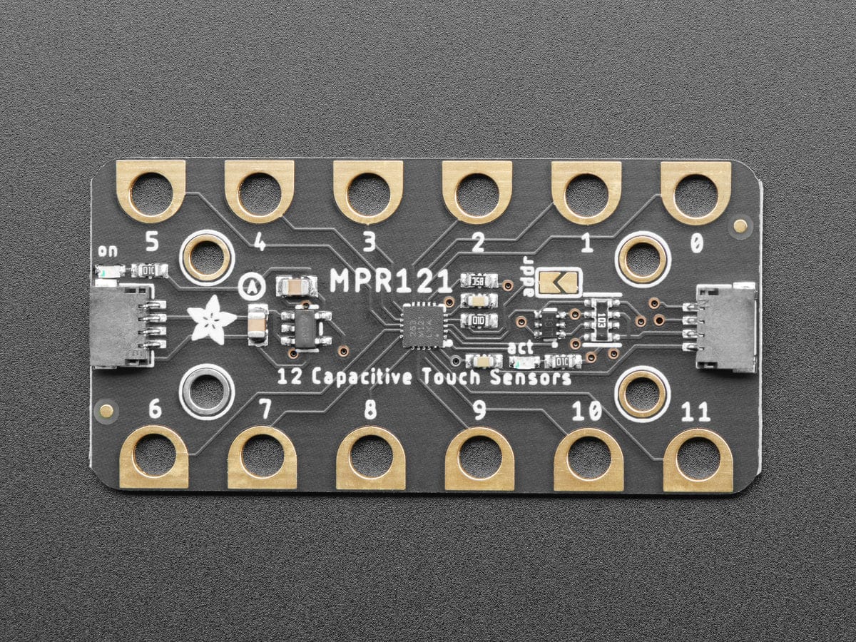 Adafruit MPR121 12-Key Capacitive Touch Sensor Gator Breakout - The Pi Hut