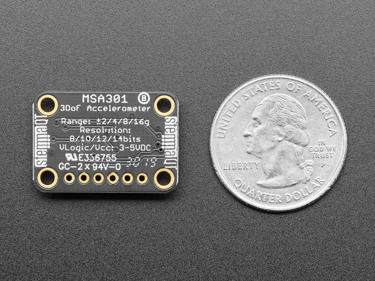 Adafruit MSA301 Triple Axis Accelerometer - STEMMA QT / Qwiic - The Pi Hut