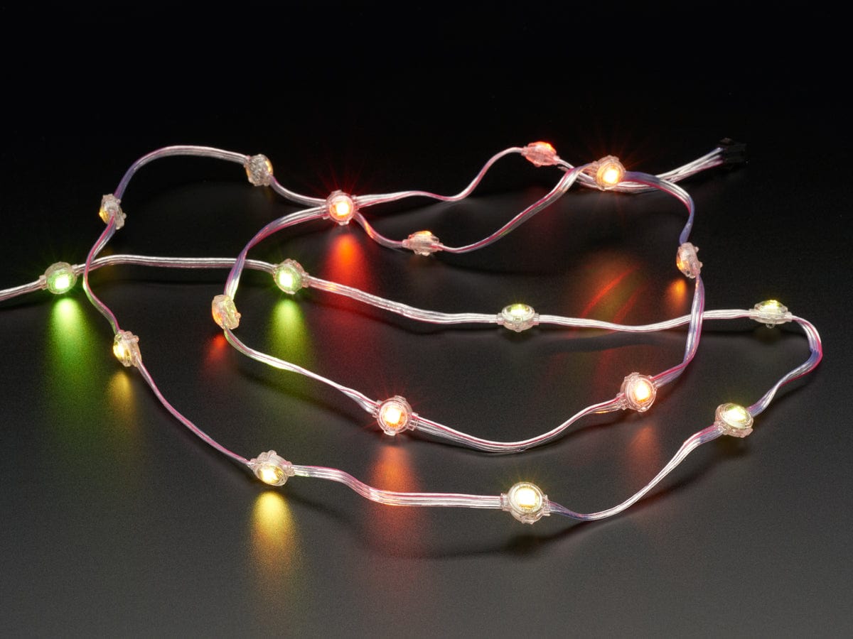 Adafruit NeoPixel LED Dots Strand - 20 LED 4" Pitch - The Pi Hut