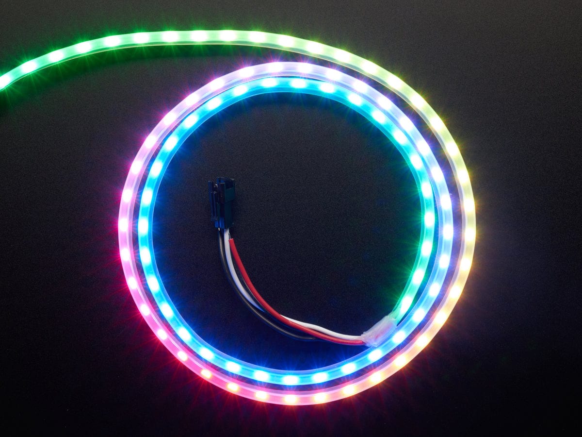 Adafruit NeoPixel LED Side Light Strip - Black 90 LED - The Pi Hut