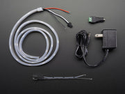 Adafruit NeoPixel LED Strip Starter Pack - 30 LED meter - Black - The Pi Hut