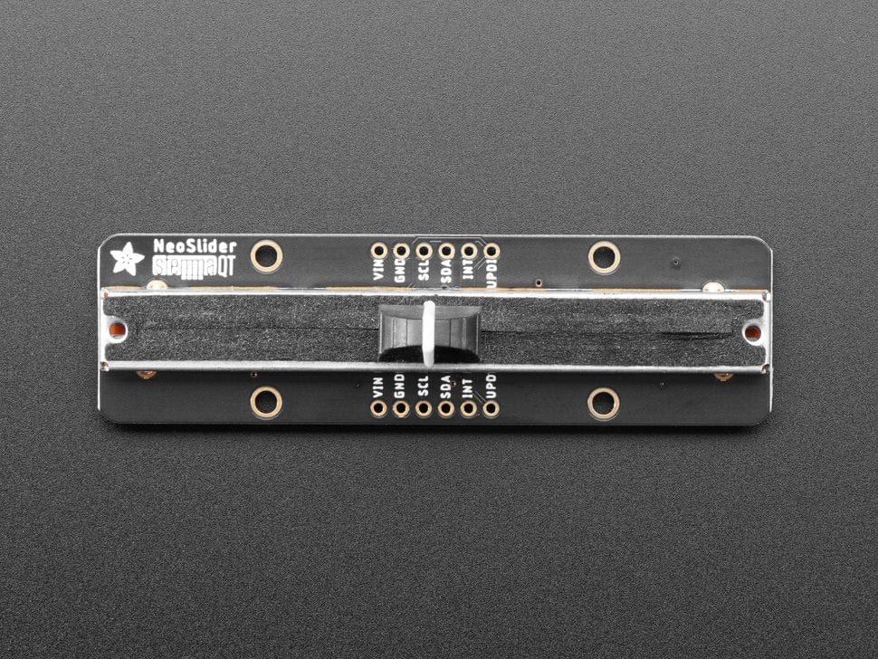 Adafruit NeoSlider I2C QT Slide Potentiometer with 4 NeoPixels - STEMMA QT / Qwiic - The Pi Hut