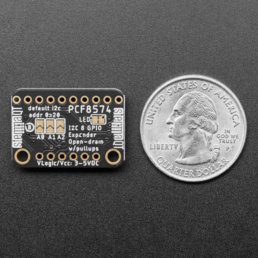 Adafruit PCF8574 I2C GPIO Expander Breakout - STEMMA QT / Qwiic - The Pi Hut