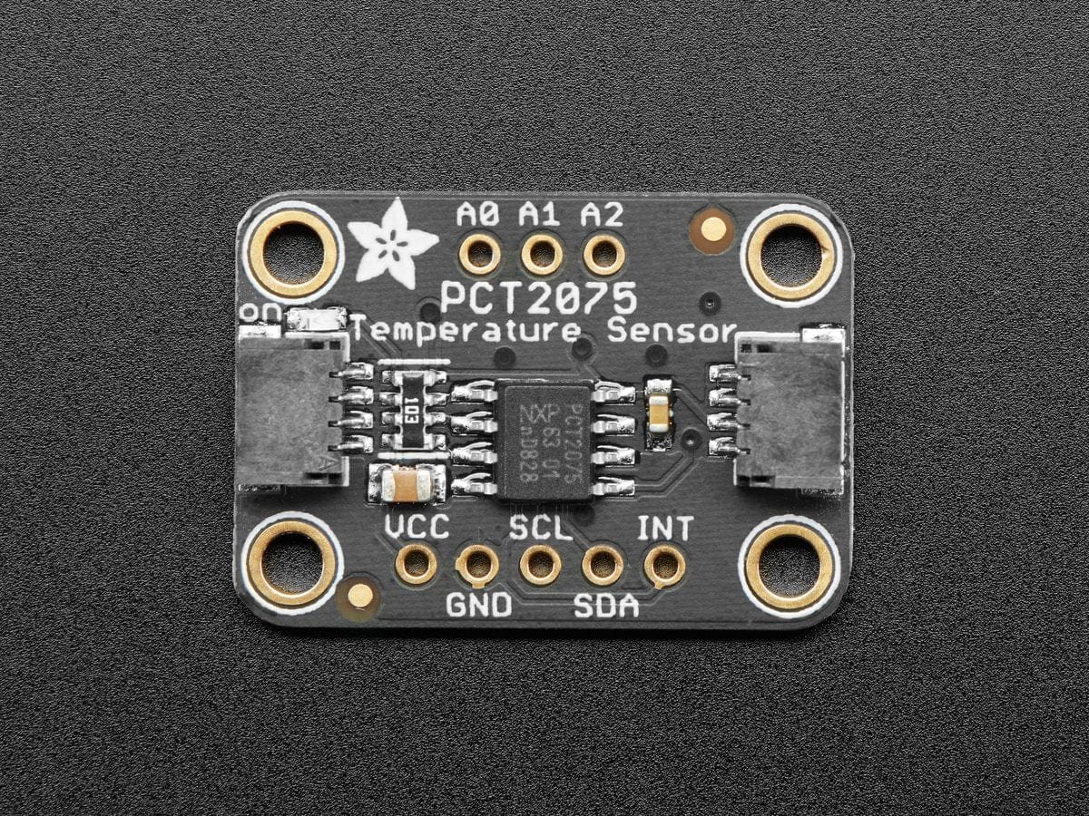 Adafruit PCT2075 Temperature Sensor - STEMMA QT / Qwiic - The Pi Hut