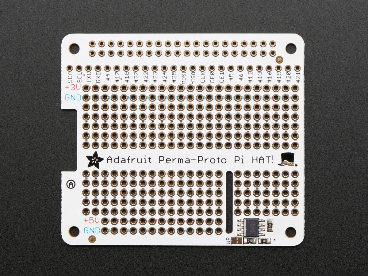 Adafruit Perma-Proto HAT for Pi Mini Kit - With EEPROM - The Pi Hut