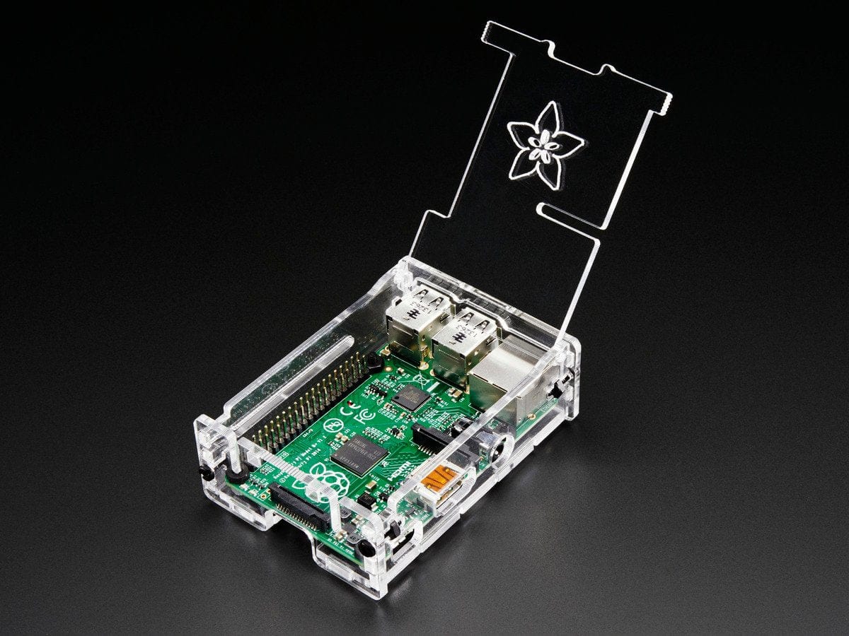 Adafruit Pi Box Plus -  Enclosure for RasPi Model B+/Pi 2/ Pi 3 - The Pi Hut