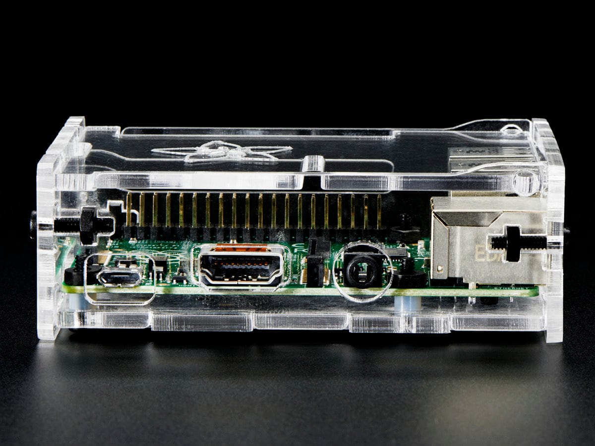 Adafruit Pi Box Plus -  Enclosure for RasPi Model B+/Pi 2/ Pi 3 - The Pi Hut