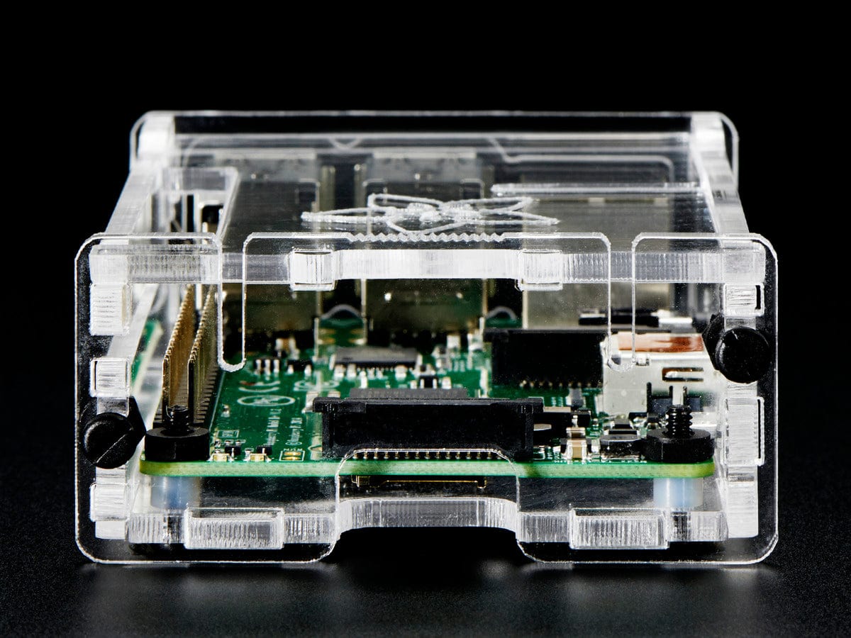 Adafruit Pi Box Plus -  Enclosure for RasPi Model B+/Pi 2/ Pi 3 - The Pi Hut