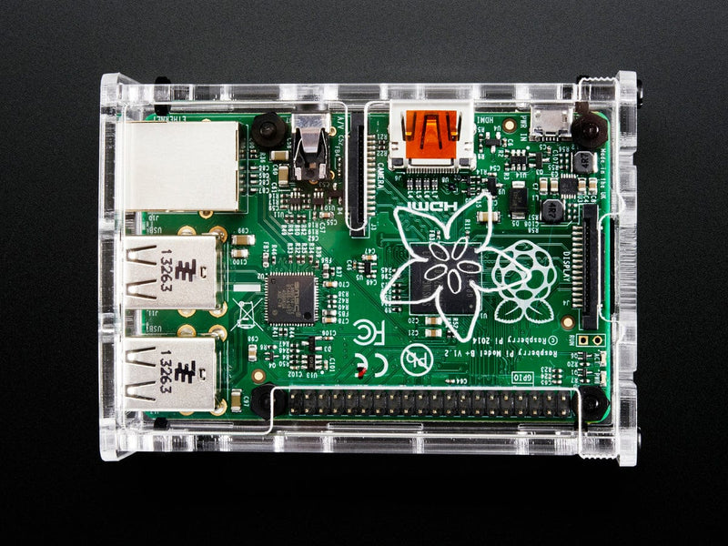 Adafruit Pi Box Plus - Enclosure for RasPi Model B+/Pi 2/ Pi 3 ...