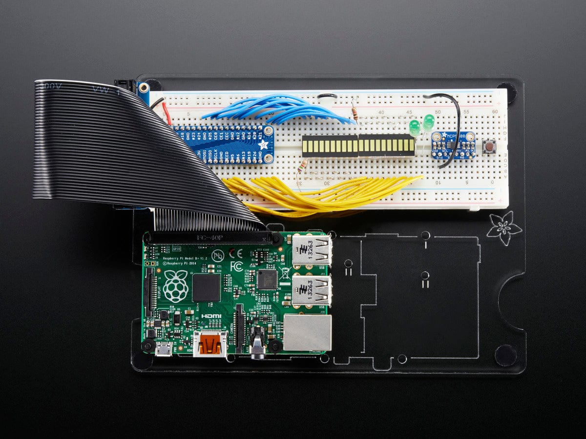 Adafruit Pi Dish for Raspberry Pi - Includes Breadboard - The Pi Hut