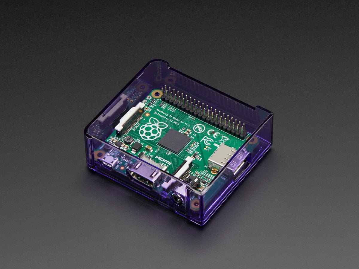 Adafruit Pi Model 3A+ Case Base - The Pi Hut