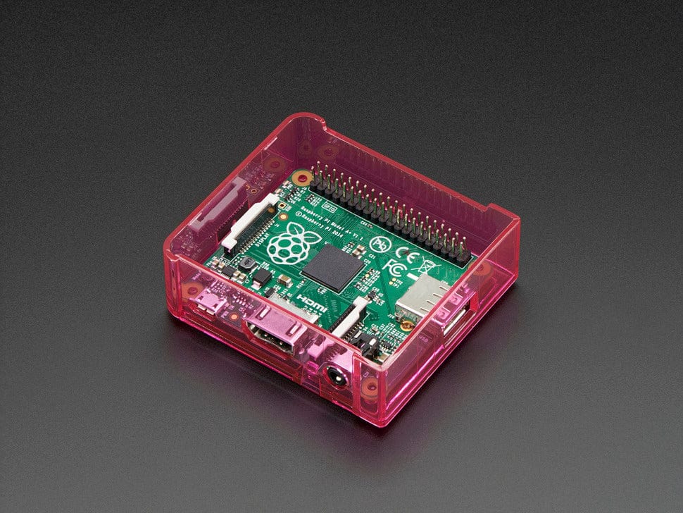 Adafruit Pi Model 3A+ Case Base - The Pi Hut