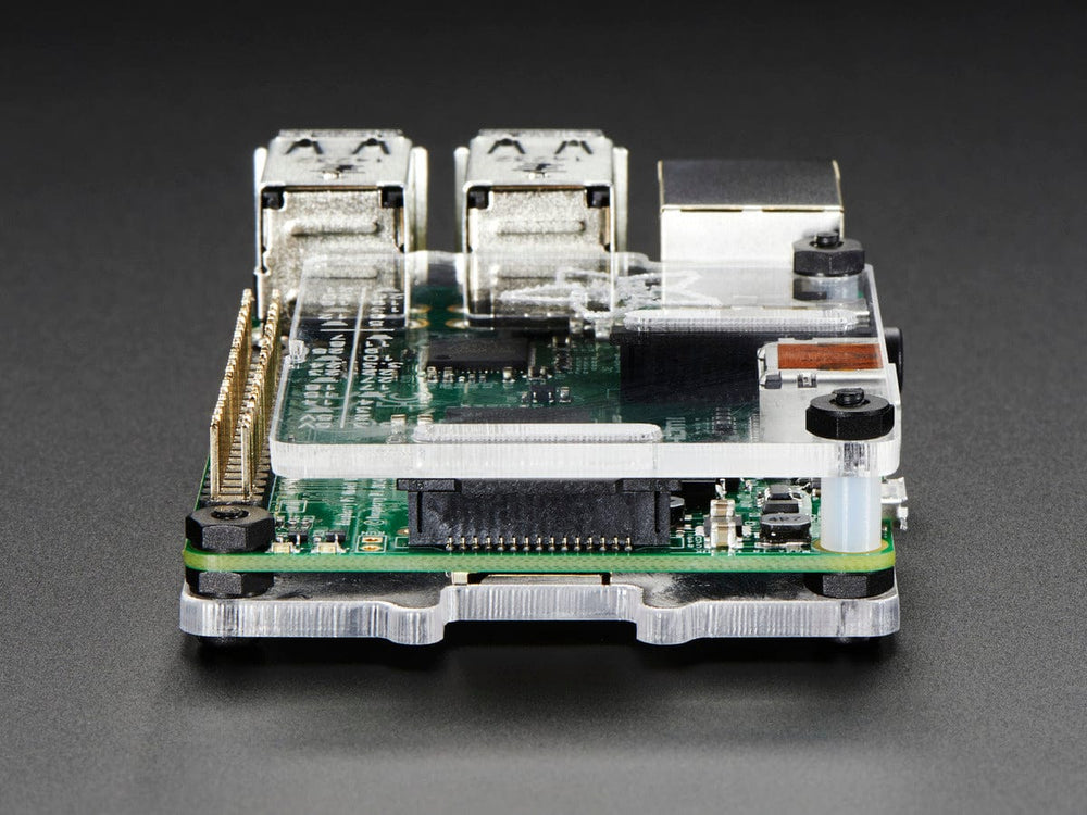 Adafruit Pi Protector for Raspberry Pi Model B+ / Pi 2 / Pi 3 B+ - The Pi Hut