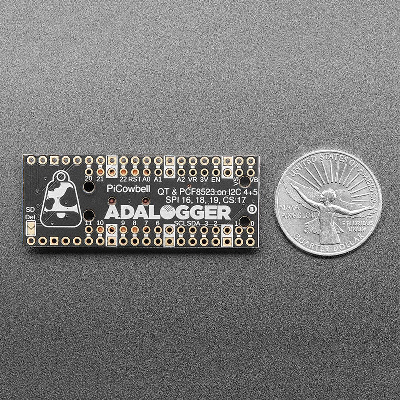 Adafruit PiCowbell Adalogger for Pico - MicroSD, RTC & STEMMA QT - The ...