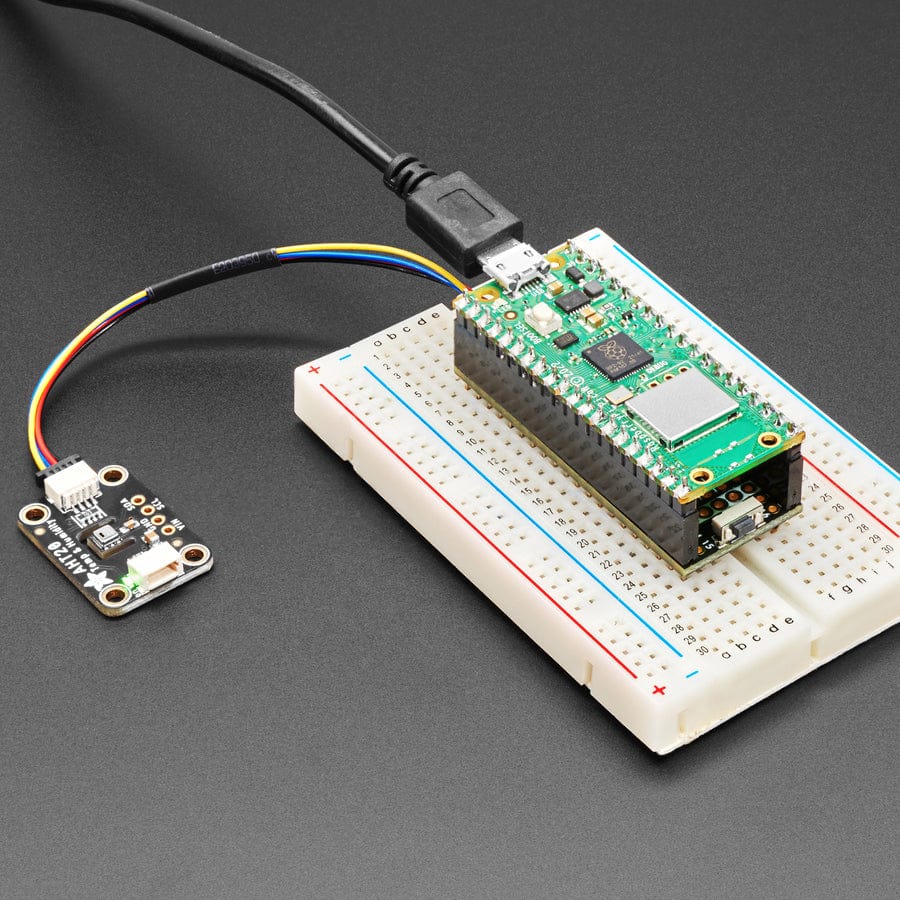 Adafruit PiCowbell Proto for Pico - Reset Button & STEMMA QT - The Pi Hut