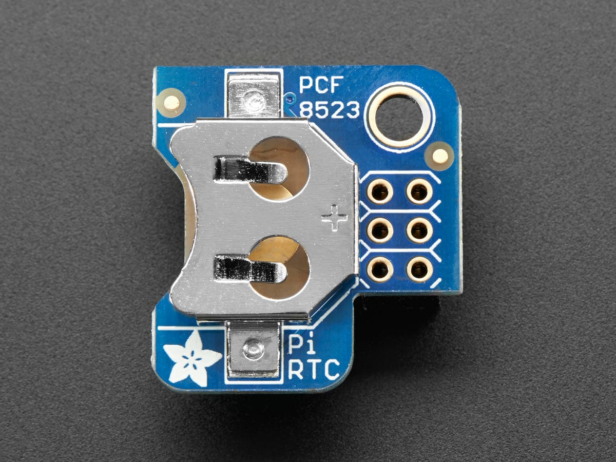 Adafruit PiRTC - PCF8523 Real Time Clock for Raspberry Pi - The Pi Hut