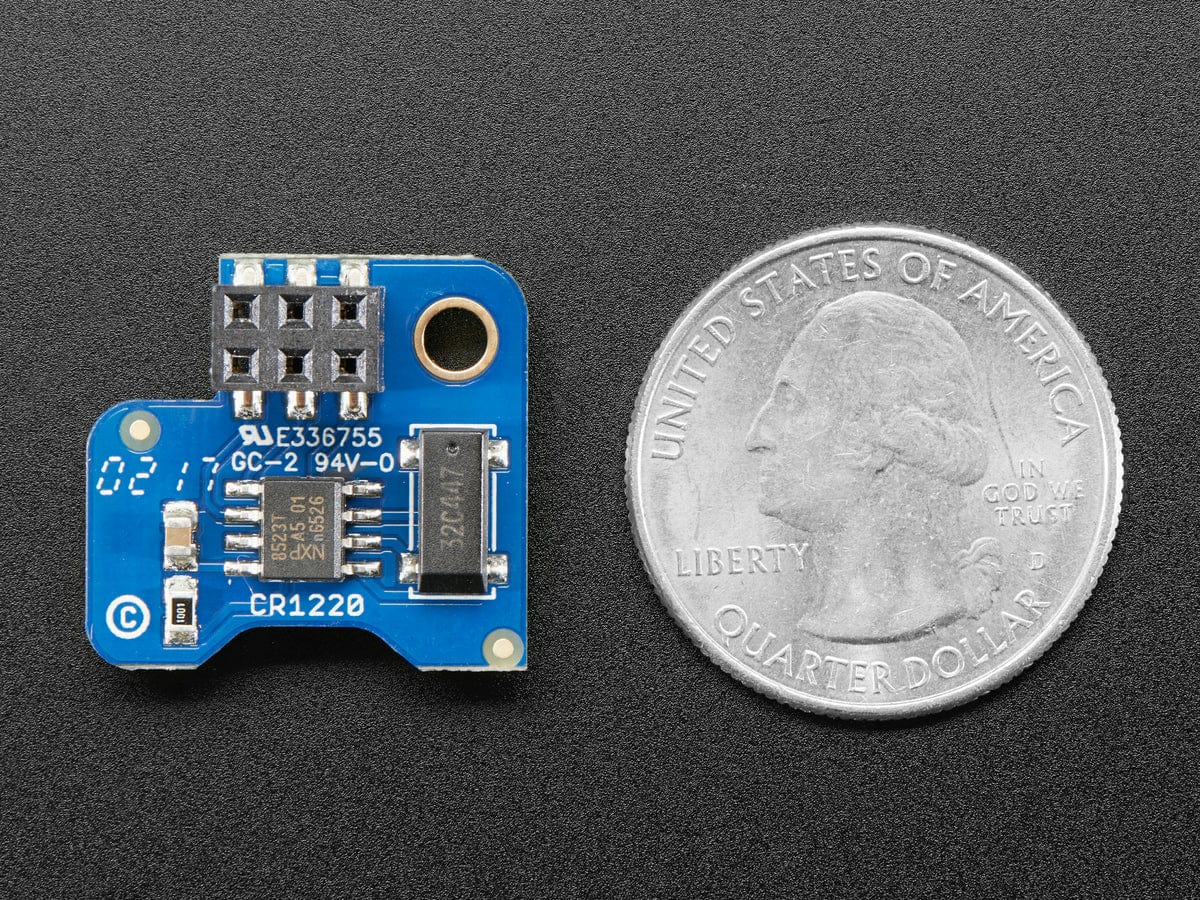 Adafruit PiRTC - PCF8523 Real Time Clock for Raspberry Pi - The Pi Hut