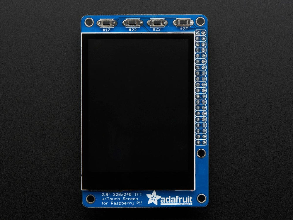 Adafruit PiTFT Plus 320x240 2.8" TFT + Capacitive Touchscreen - The Pi Hut