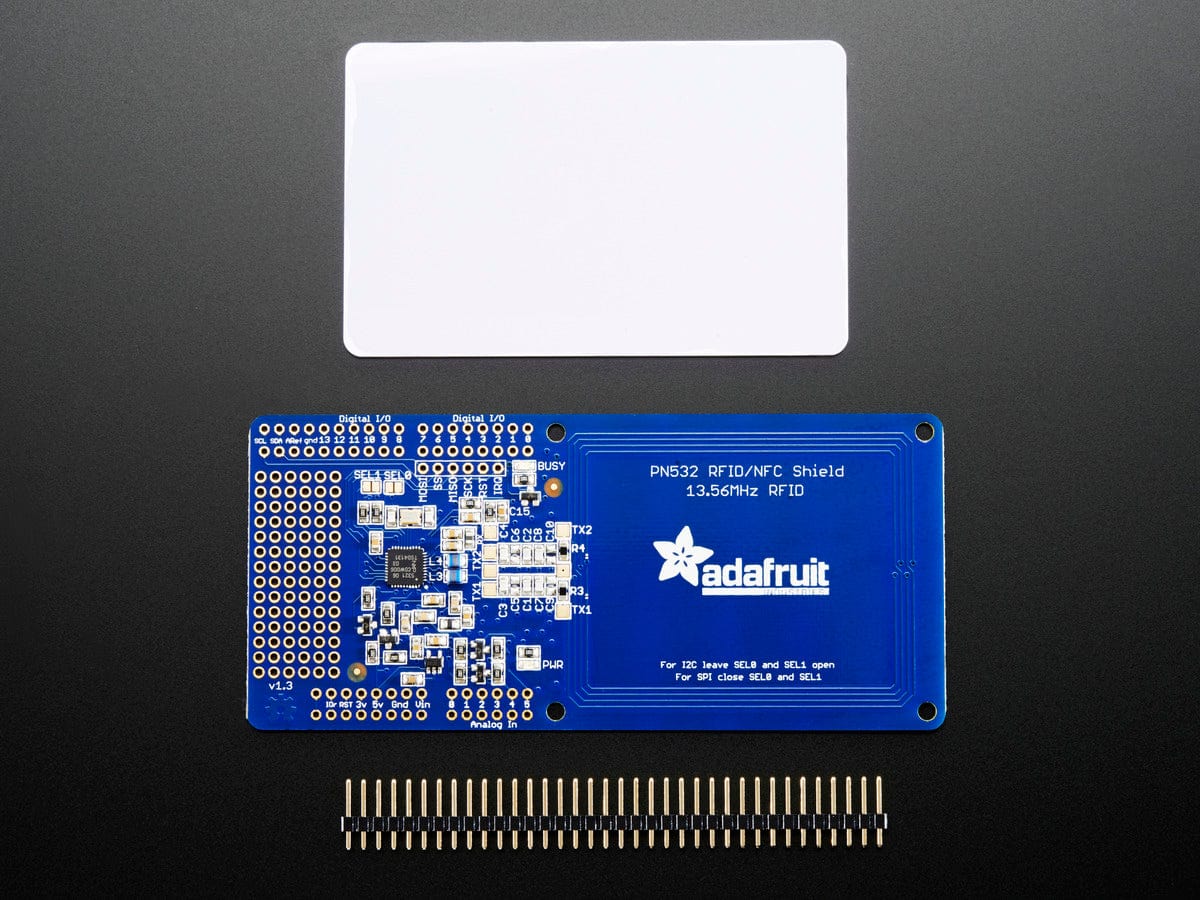 Adafruit PN532 NFC/RFID Controller Shield for Arduino + Extras - The Pi Hut