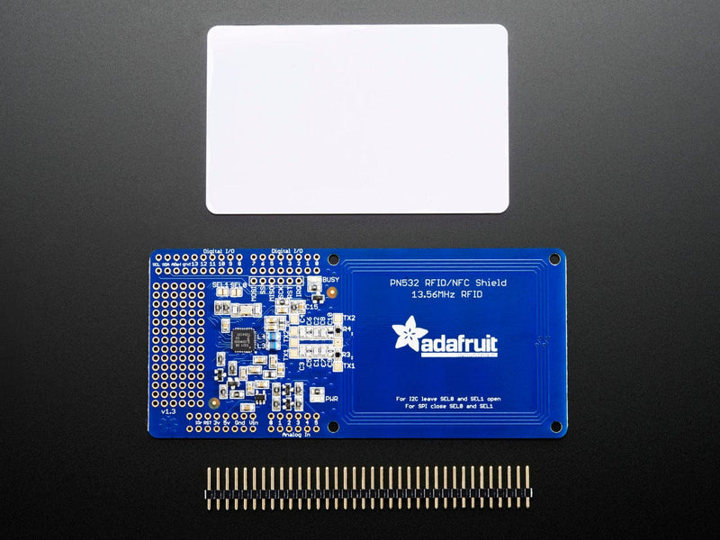 Adafruit PN532 NFC/RFID Controller Shield for Arduino + Extras - The Pi Hut