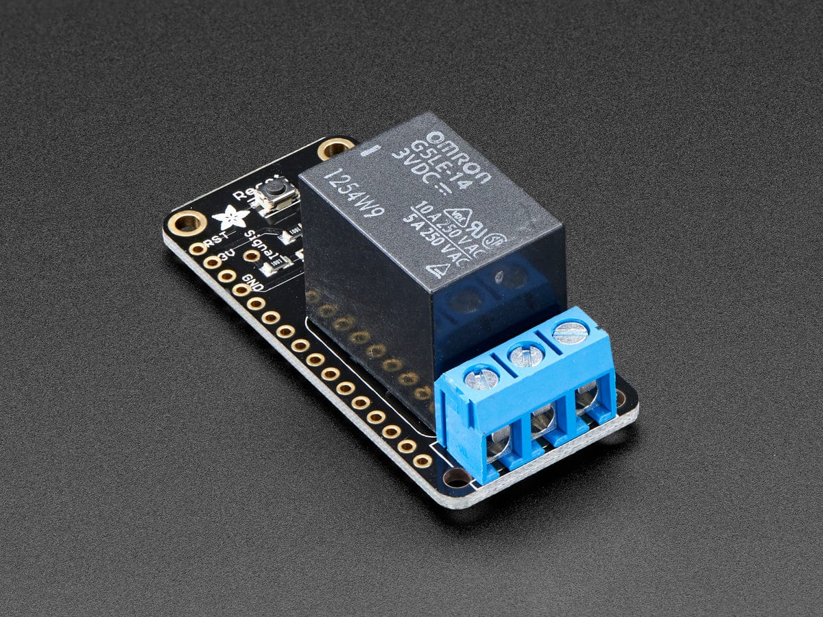 Adafruit Power Relay FeatherWing - The Pi Hut