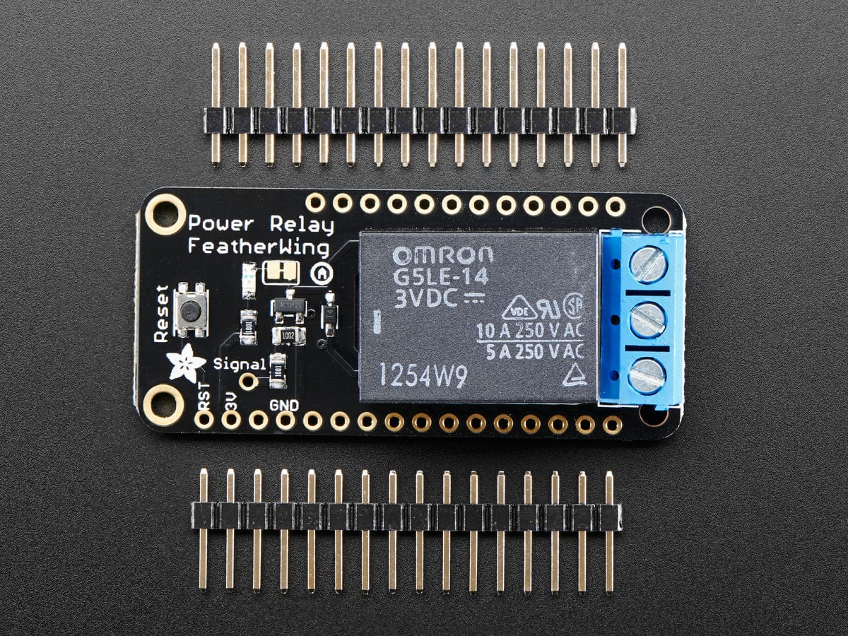 Adafruit Power Relay FeatherWing - The Pi Hut